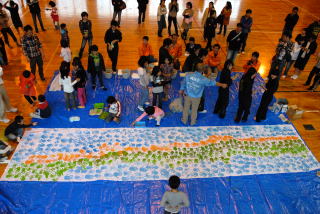 手形　天橋立の絵